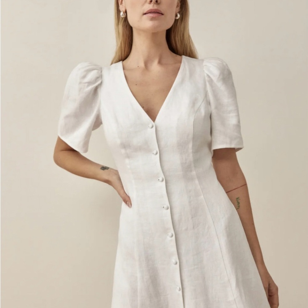 Reformation Linen Dress